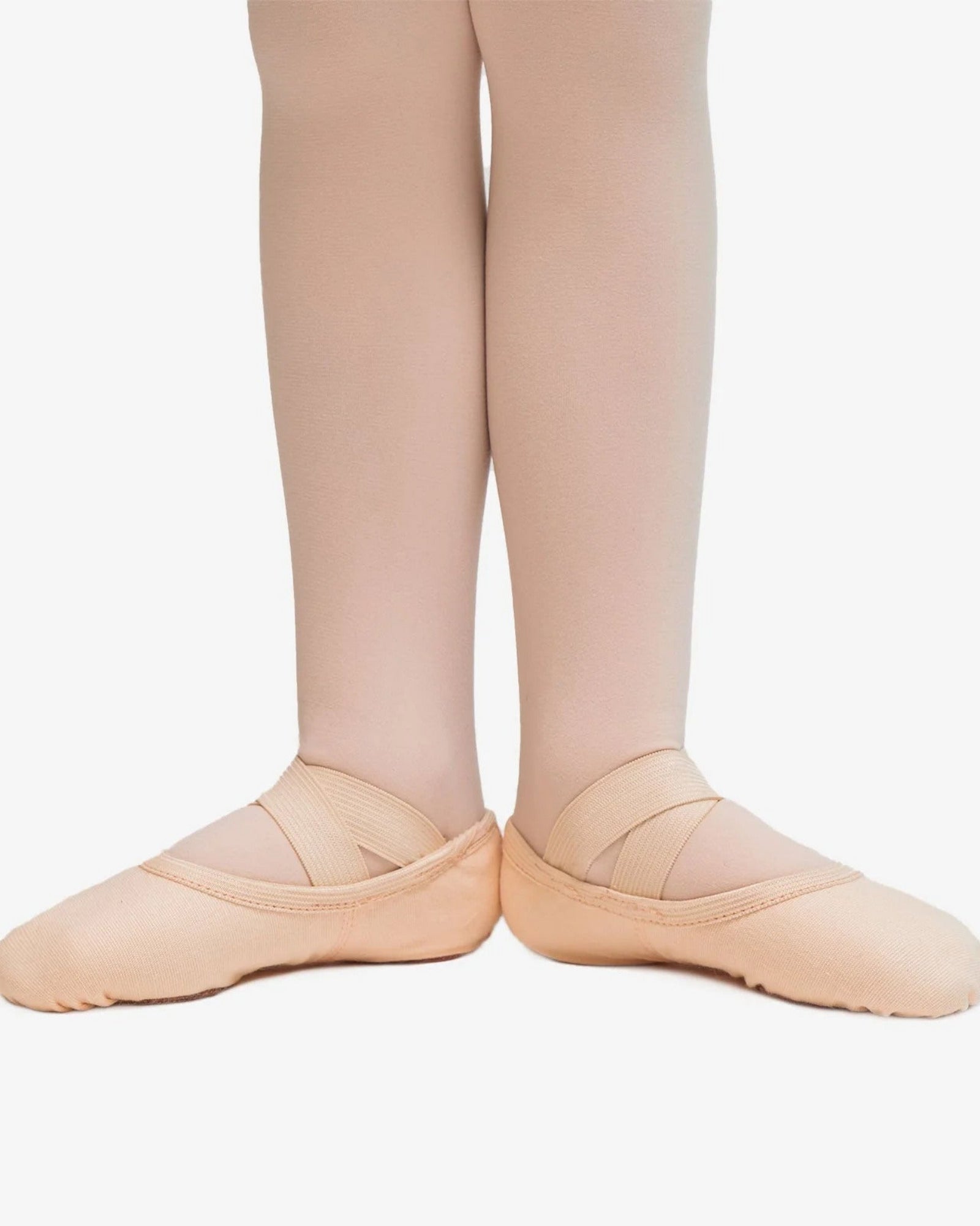 BLISS STRETCH CANVAS SPLIT SOLE BALLET SHOE-CHILD