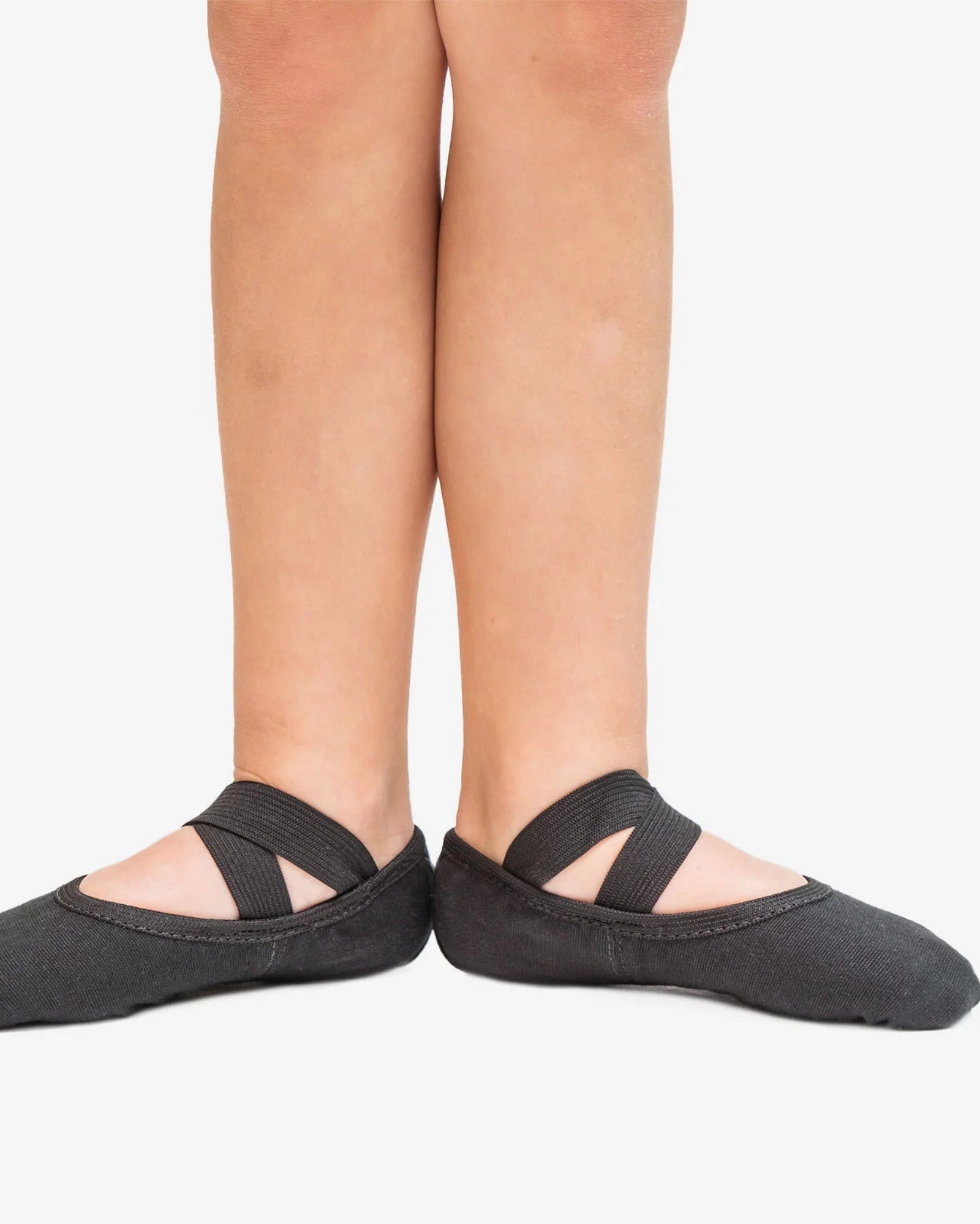 BLISS STRETCH CANVAS SPLIT SOLE BALLET SHOE-CHILD