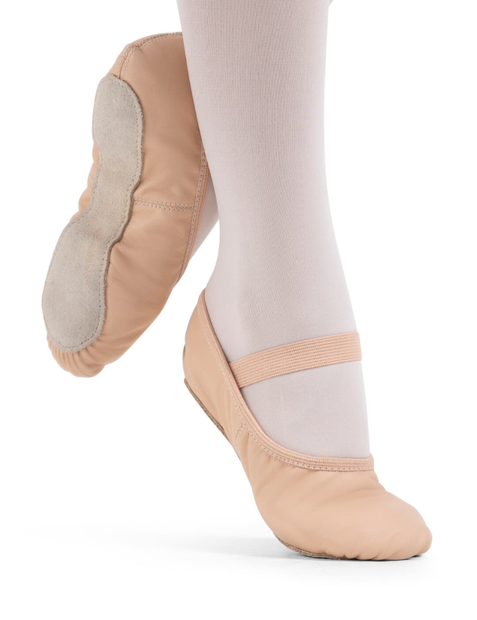 LUNA LEATHER FULL SOLE BALLET SHOE-CHILD