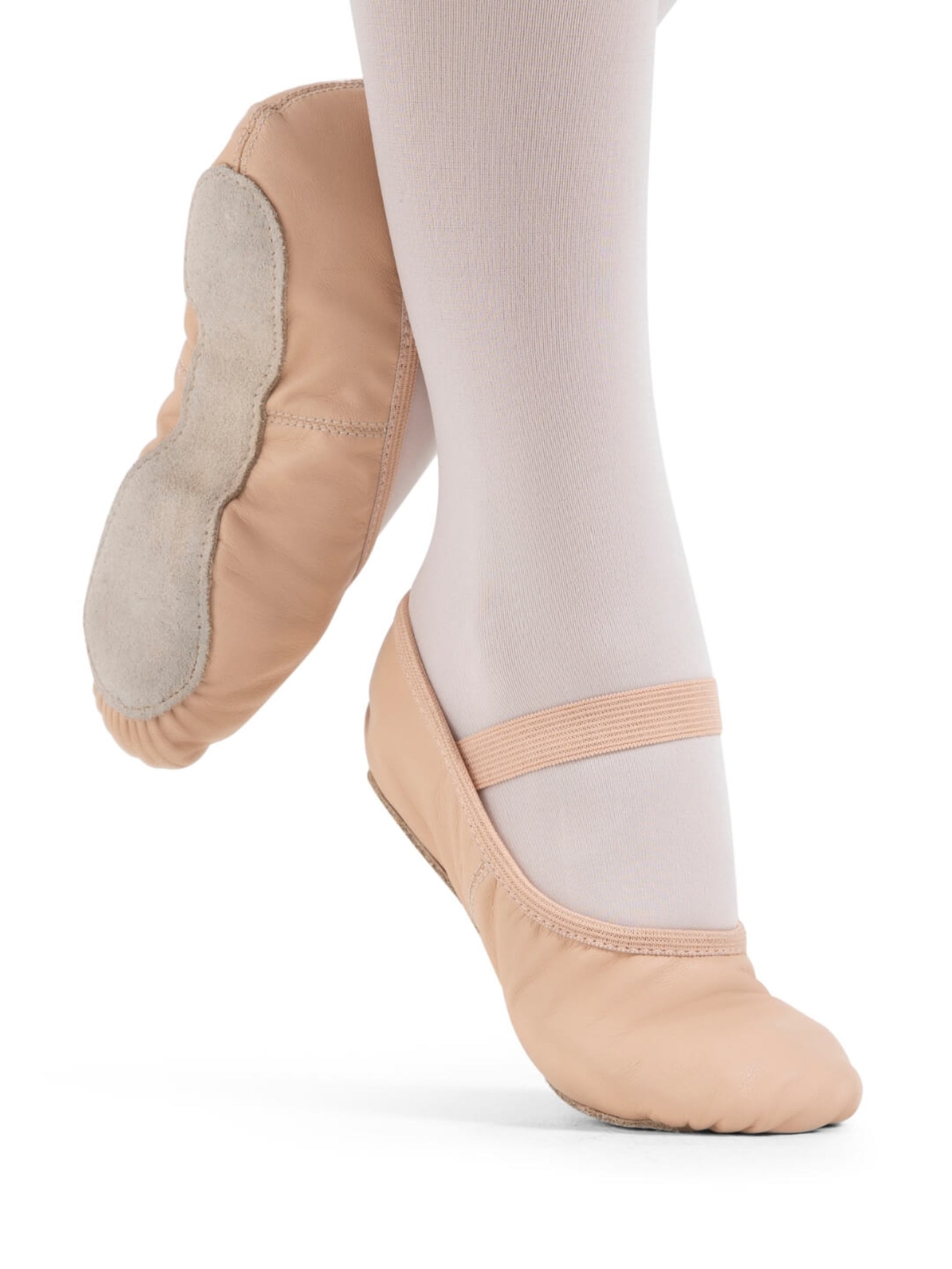 LUNA LEATHER FULL SOLE BALLET SHOE-CHILD