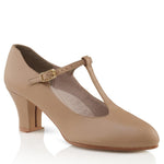 JR. FOOTLIGHT T-STRAP 2″ CHARACTER SHOE