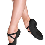 BLISS STRETCH CANVAS SPLIT SOLE BALLET SHOE-ADULT