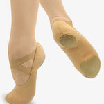 BLISS STRETCH CANVAS SPLIT SOLE BALLET SHOE-ADULT