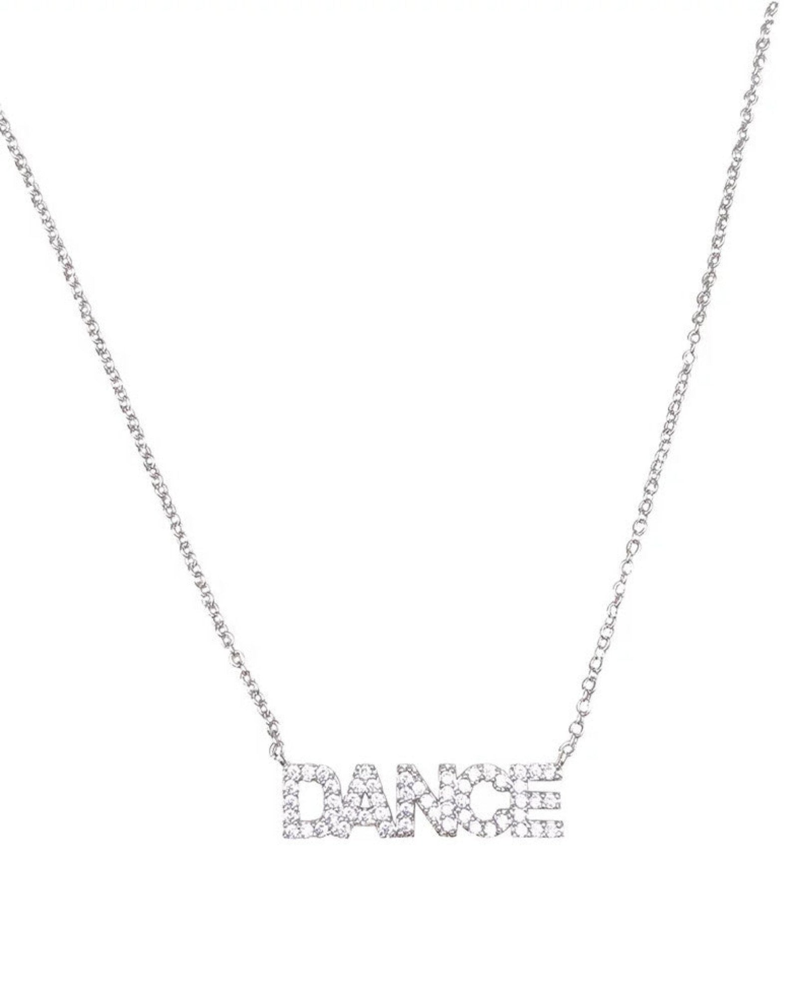 DANCE WORD NECKLACE