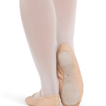 LUNA LEATHER FULL SOLE BALLET SHOE-ADULT