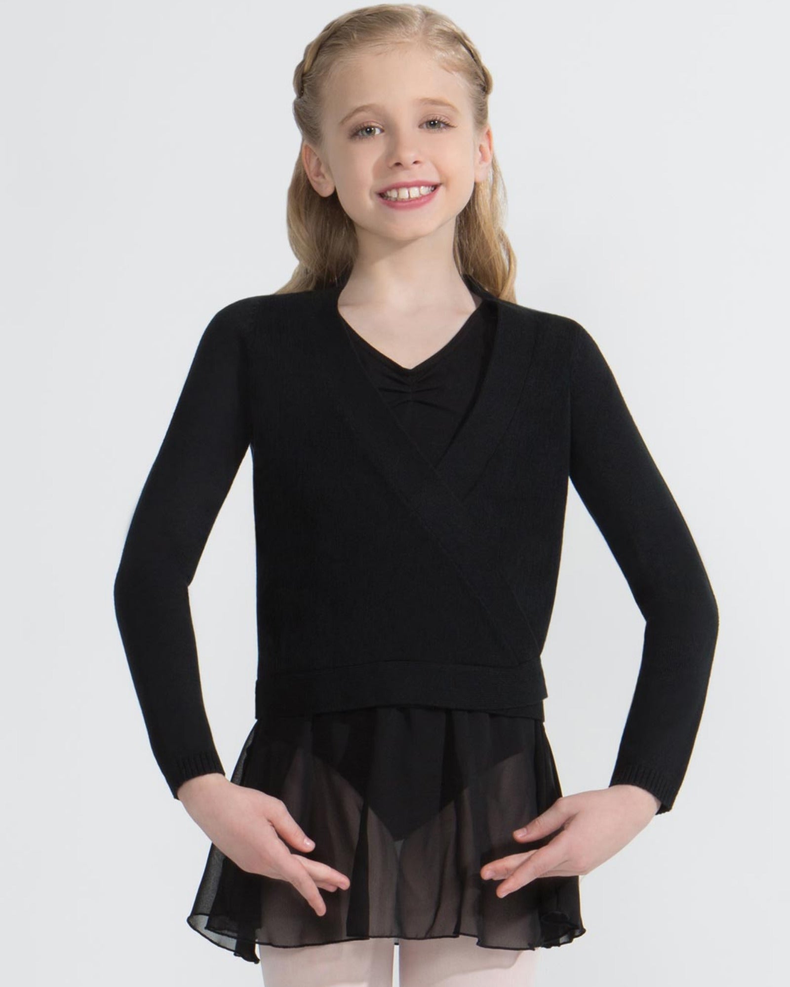 WRAP SWEATER-CHILD
