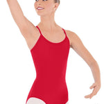 COTTON LYCRA ADJUSTABLE CAMISOLE LEOTARD-ADULT