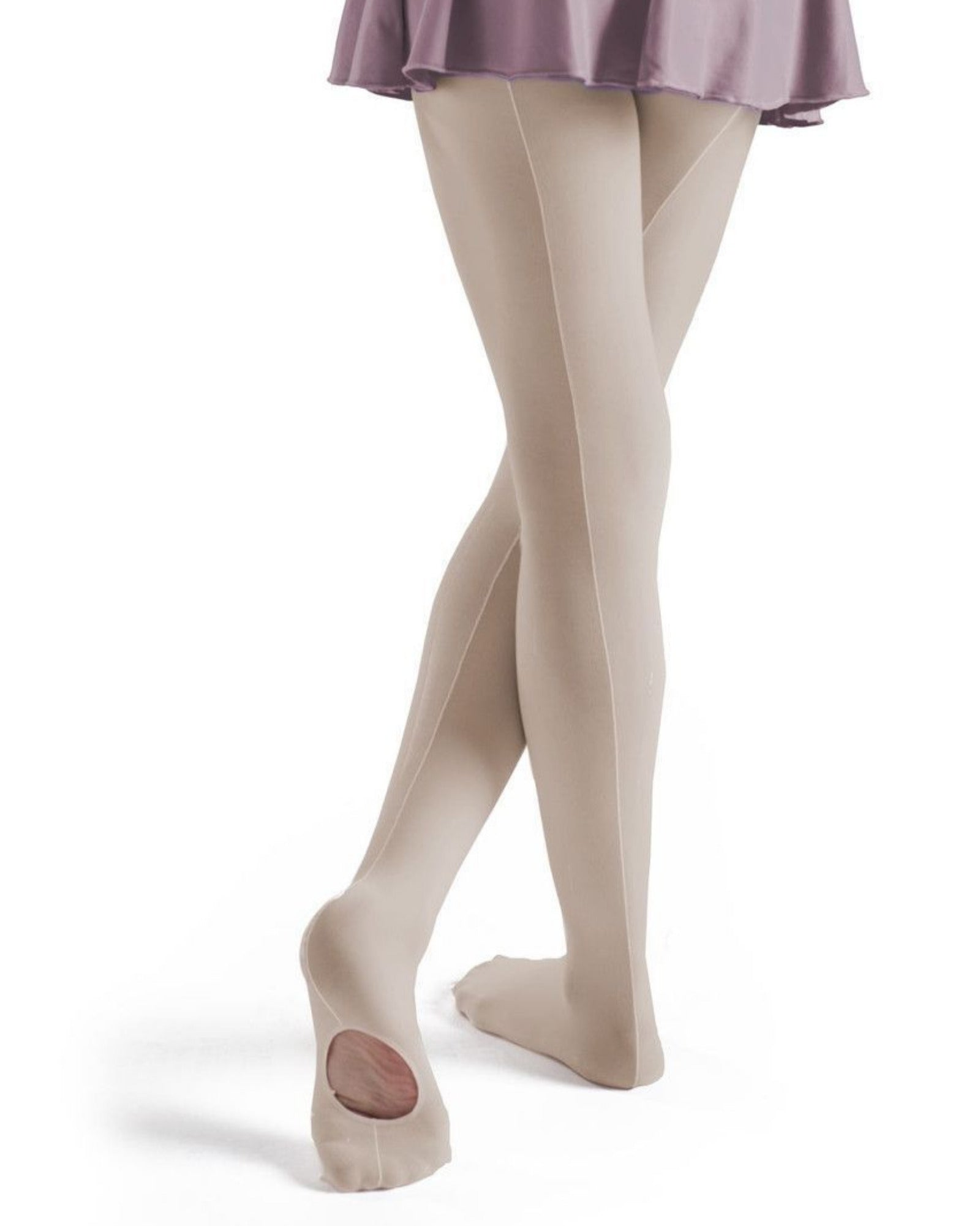 MESH SEAMED CONVERTIBLE TIGHTS-CHILD-THPNK-8/14