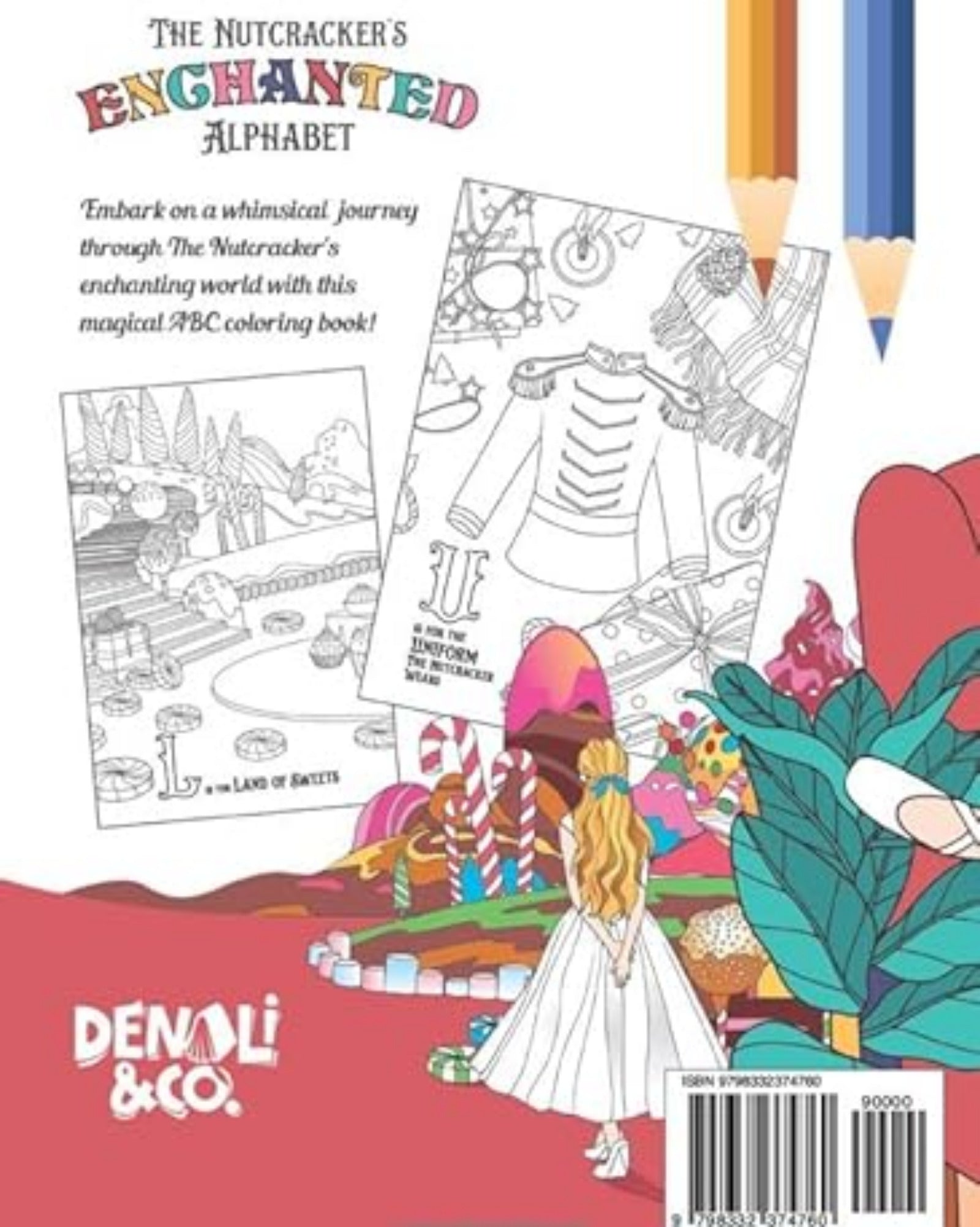 THE NUTCRACKER'S ENCHANTED ALPHABET COLORING BOOK