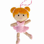 BALLERINA WOOL ORNAMENT