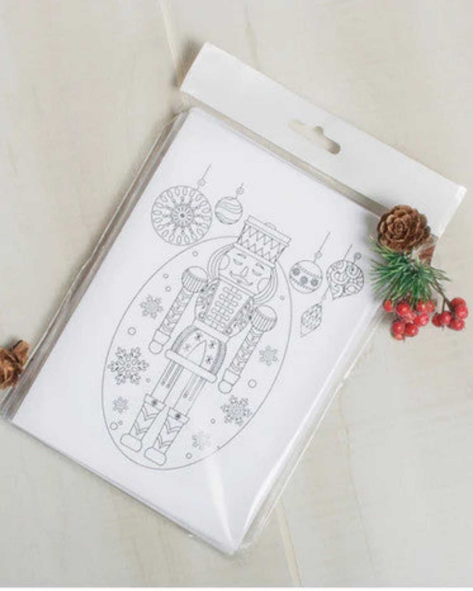 NUTCRACKER COLORING CARDS