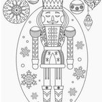 NUTCRACKER COLORING CARDS