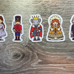 NUTCRACKER GANG STICKERS