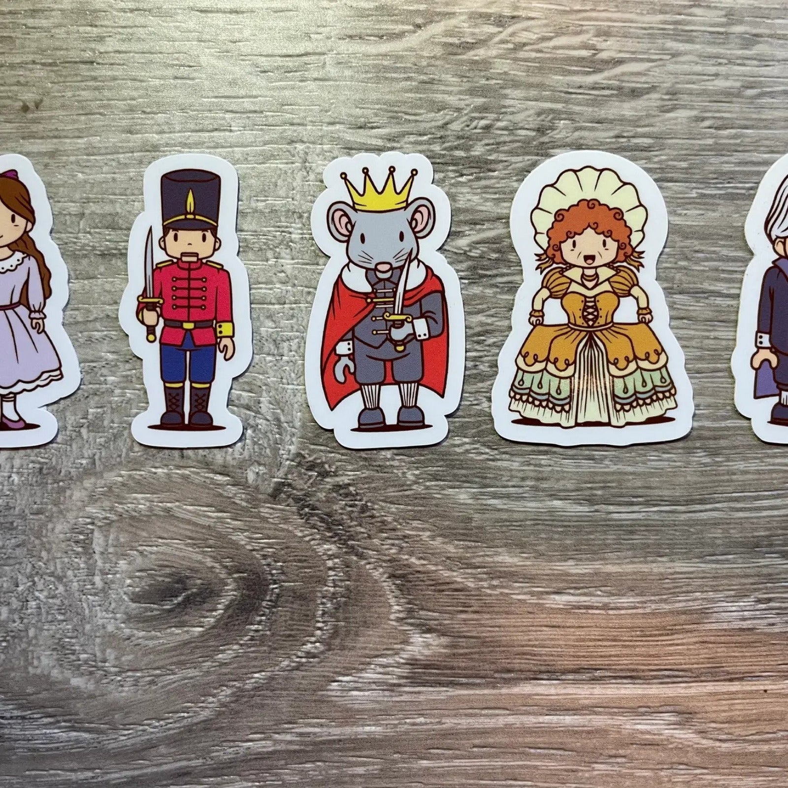 NUTCRACKER GANG STICKERS