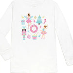 NUTCRACKER DOODLE CHRISTMAS LS SHIRT- CHILD
