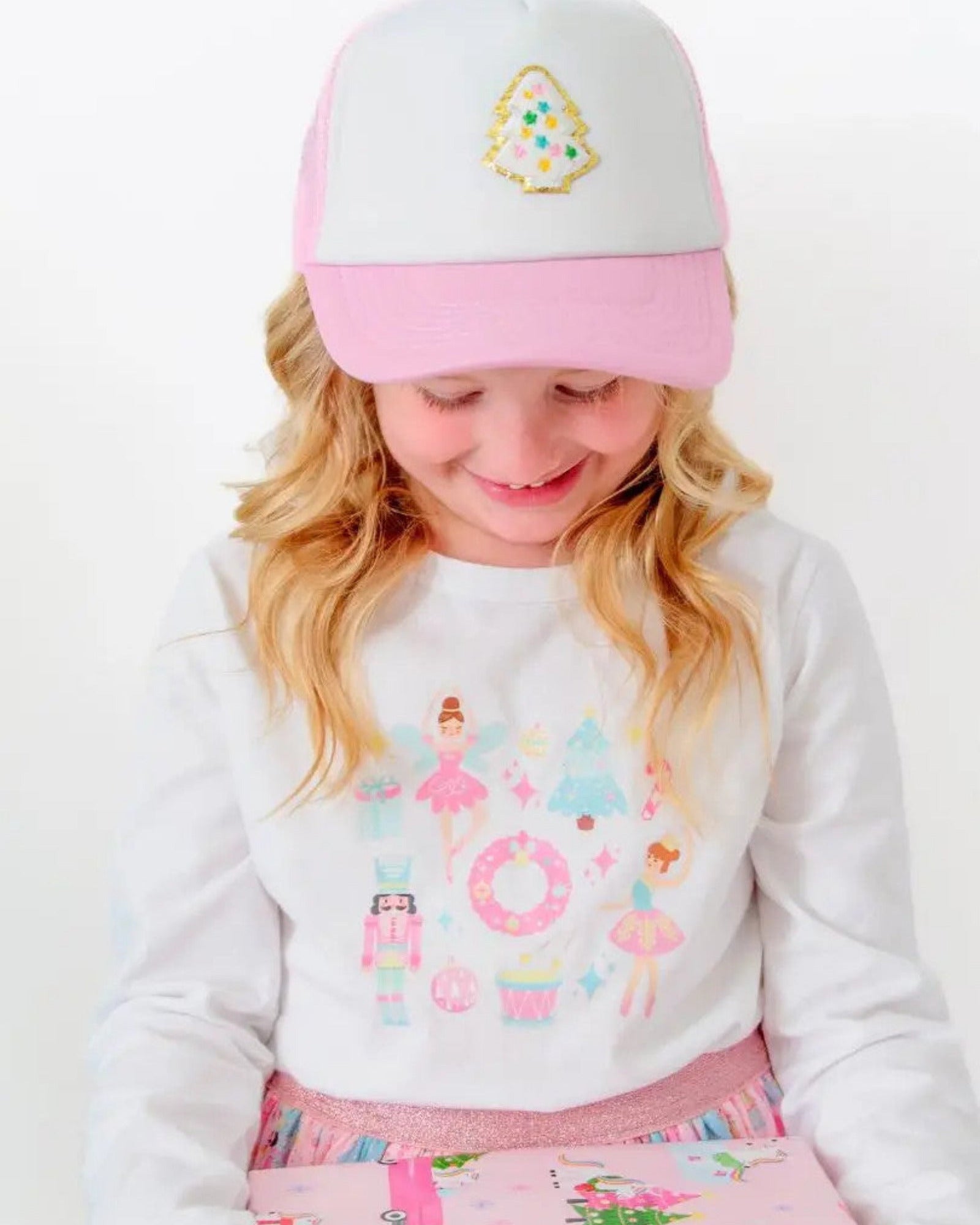NUTCRACKER DOODLE CHRISTMAS LS SHIRT- CHILD