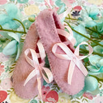 WOOL ORNAMENT - BALLET SHOES