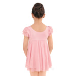 SILHOUETTE MESH FLUTTER DRESS-CHILD