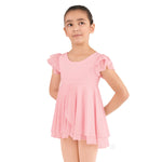SILHOUETTE MESH FLUTTER DRESS-CHILD
