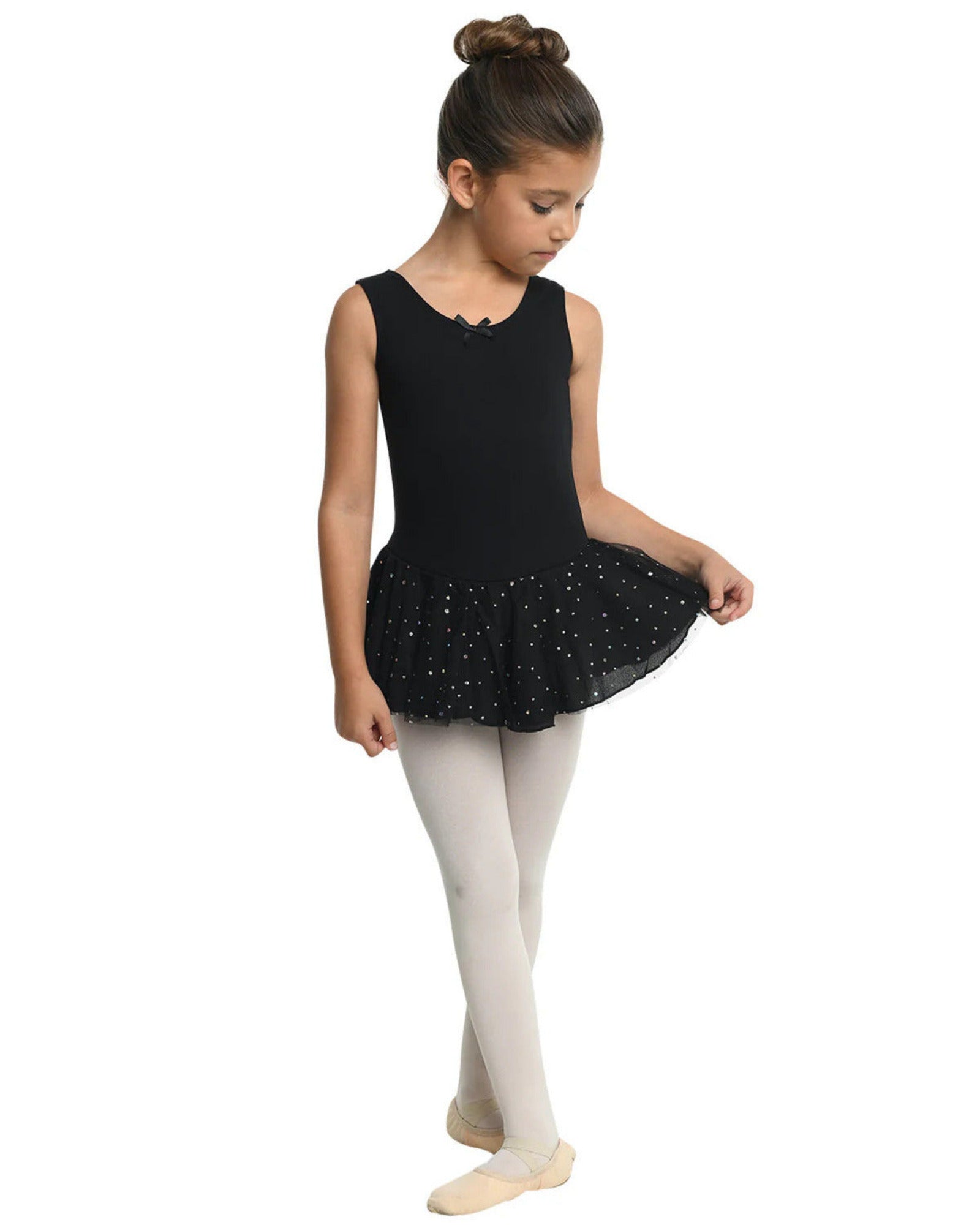 AURELIE SEQUIN SKIRT TANK DRESS-CHILD