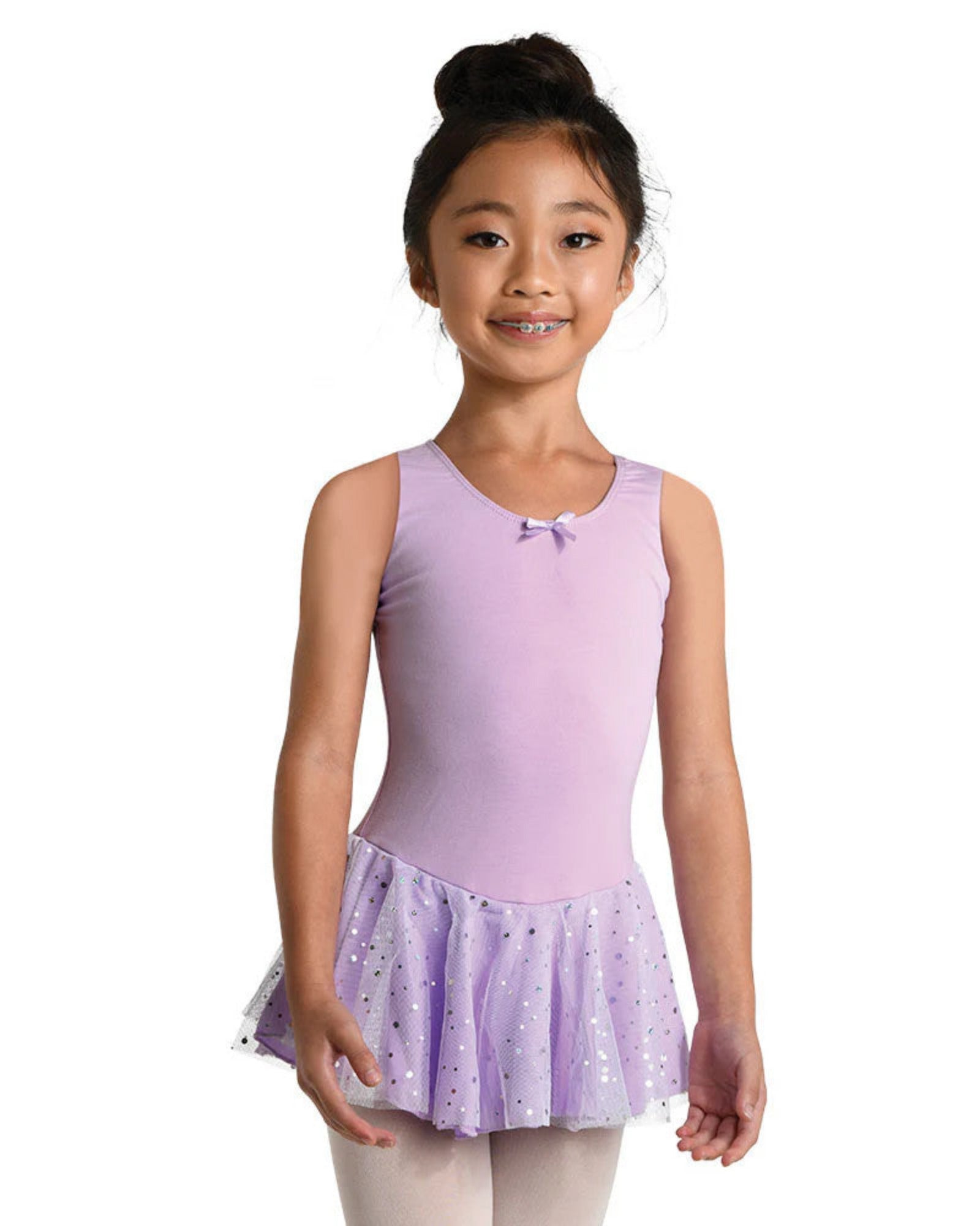 AURELIE SEQUIN SKIRT TANK DRESS-CHILD