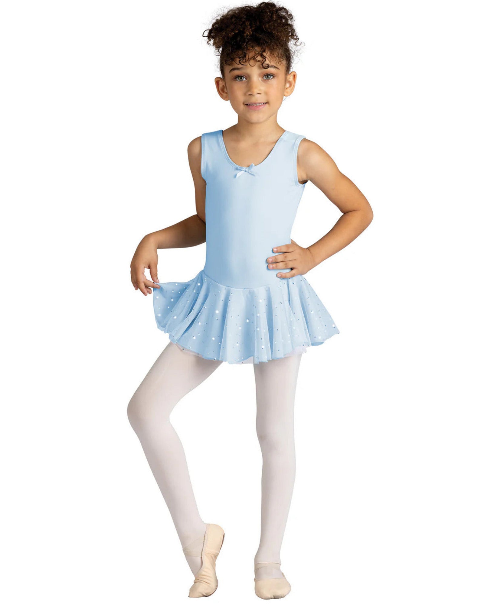 AURELIE SEQUIN SKIRT TANK DRESS-CHILD
