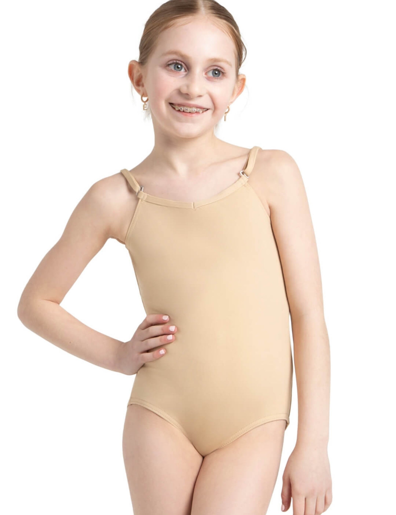 CAMISOLE LEOTARD W/ ADJUSTABLE STRAPS-CHILD