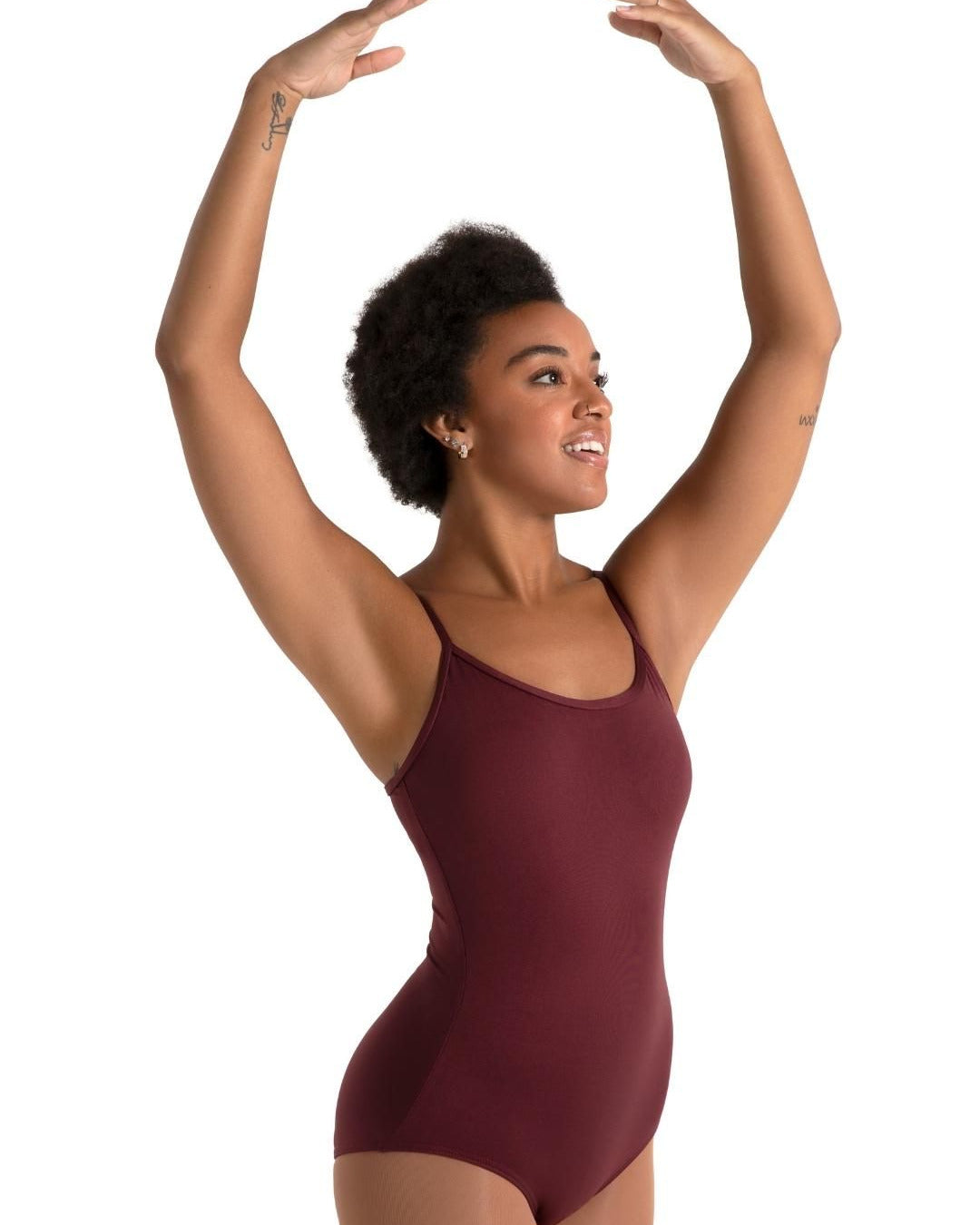 CAMISOLE LEOTARD W/ BRATEK-ADULT