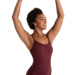 CAMISOLE LEOTARD W/ BRATEK-ADULT