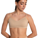 SEAMLESS CLEAR BACK SWEETHEART BANDEAU BRA-ADULT
