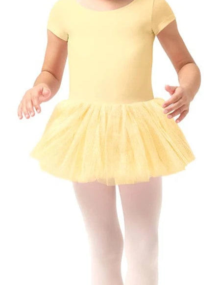 GLITTER CAP SLEEVE TUTU DRESS - CHILD