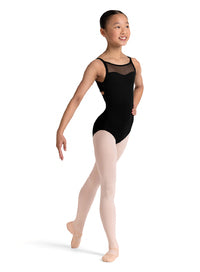 CRISS CROSS EMB BACK CAMI LEO-CHILD