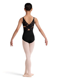 CRISS CROSS EMB BACK CAMI LEO-CHILD