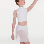 CHIFFON PULL-ON BALLET SKIRT-CHILD