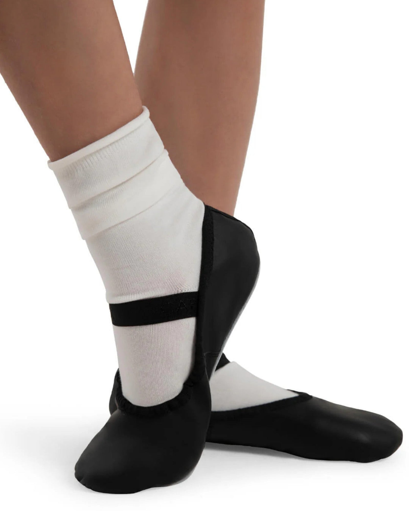 DAISY FULL SOLE LEATHER BALLET SHOES-CHILD