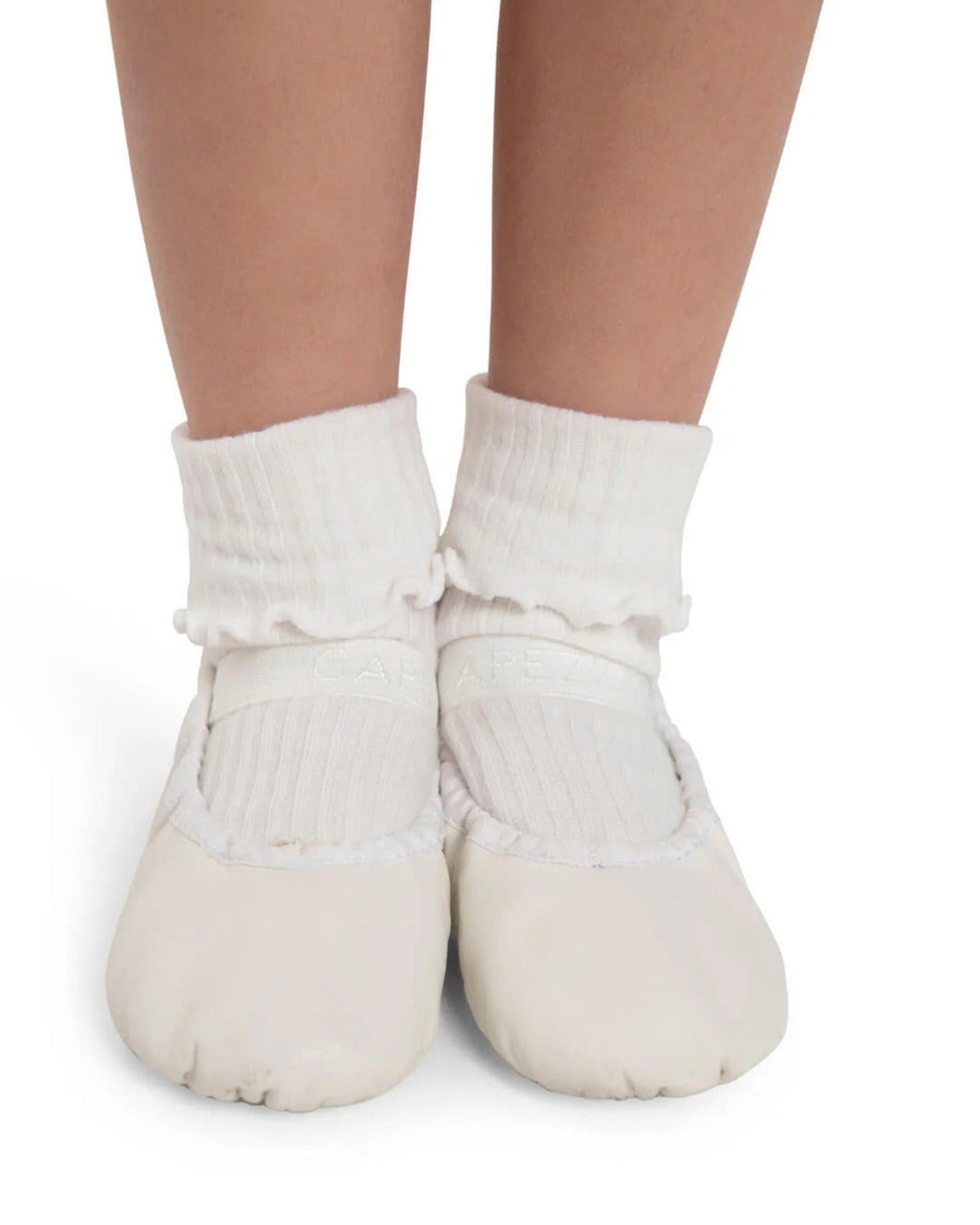 DAISY FULL SOLE LEATHER BALLET SHOES-CHILD