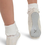 DAISY FULL SOLE LEATHER BALLET SHOES-CHILD