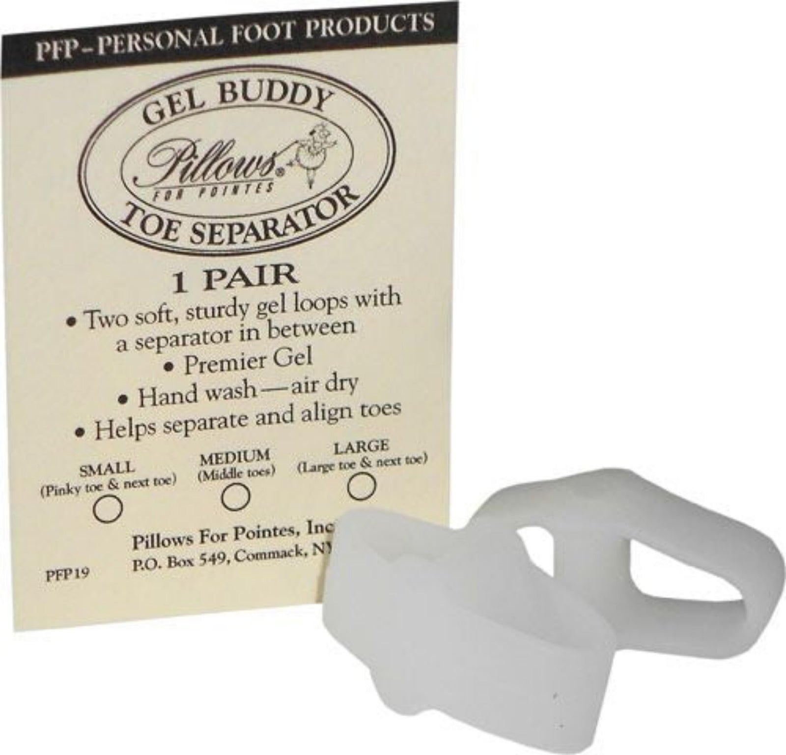 GEL BUDDY TOE SEPARATOR