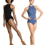 HALTER TWIST LEOTARD-ADULT
