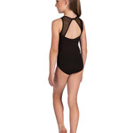 ALEXA CUTAWAY RHINESTONE TANK LEOTARD - CHILD