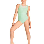 ALEXA CUTAWAY RHINESTONE TANK LEOTARD - CHILD