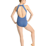 HALTER TWIST LEOTARD-ADULT