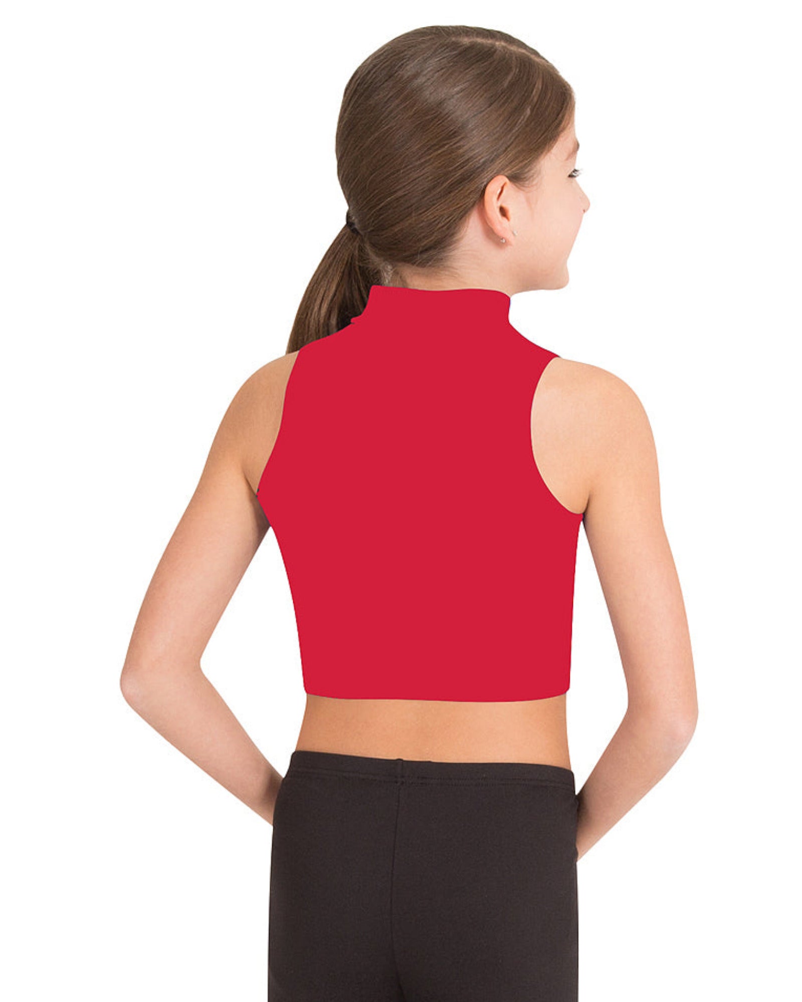MOCK NECK PULLOVER DANCE TOP-ADULT