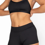 HI-WAIST BOY-CUT SHORTS-CHILD