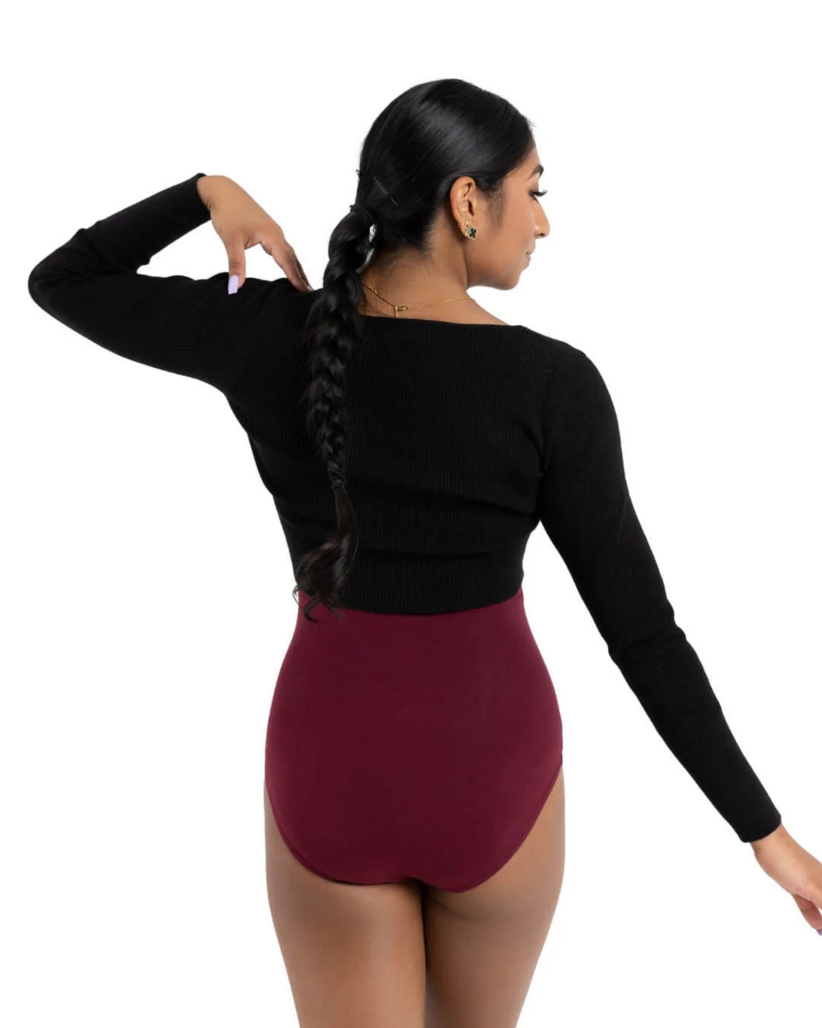 SHRUG WITH FAUX KNOT-ADULT