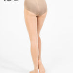 BW TOTAL STRETCH SEAMLESS FOOTED TIGHTS-CHILD