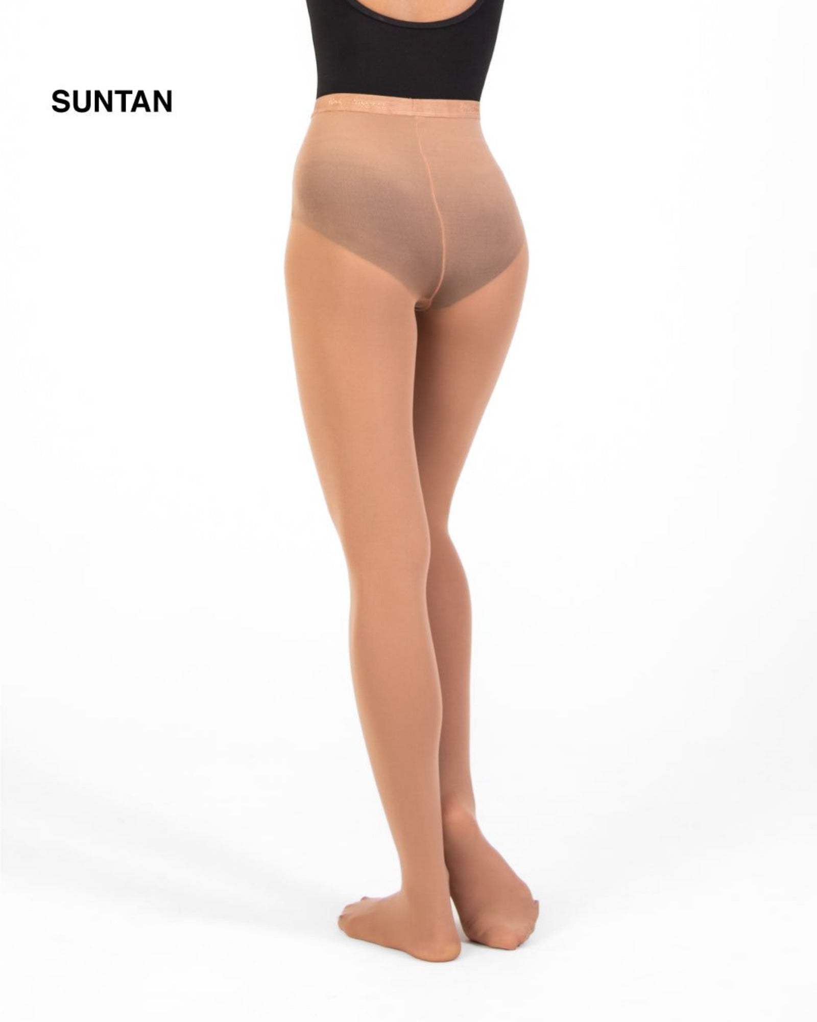 BW TOTAL STRETCH SEAMLESS FOOTED TIGHTS-CHILD