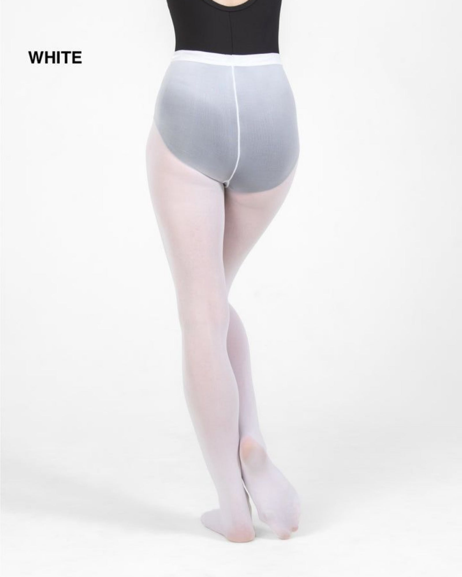 BW TOTAL STRETCH SEAMLESS FOOTED TIGHTS-CHILD