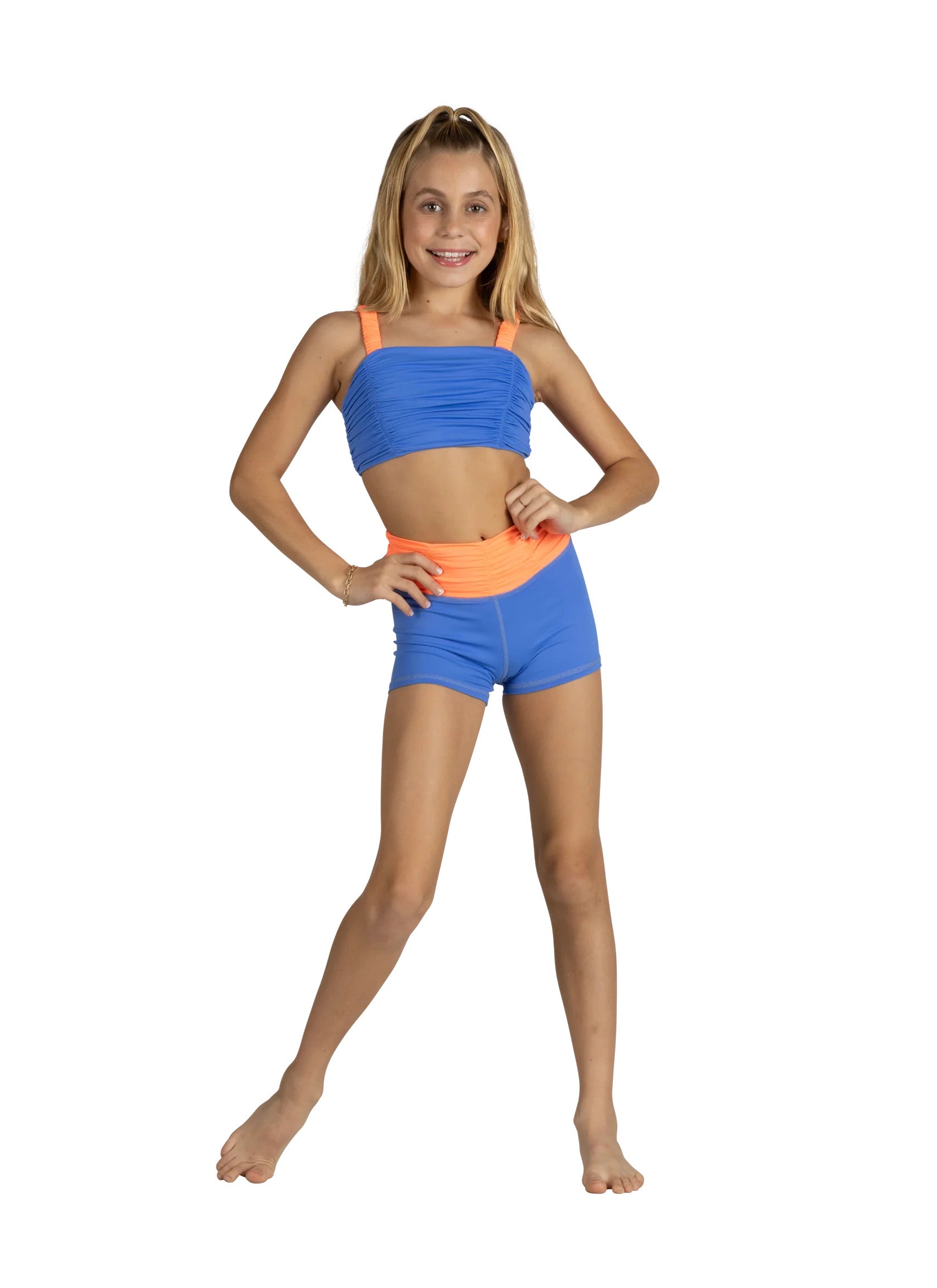 SASSY SCRUNCH TOP-CHILD