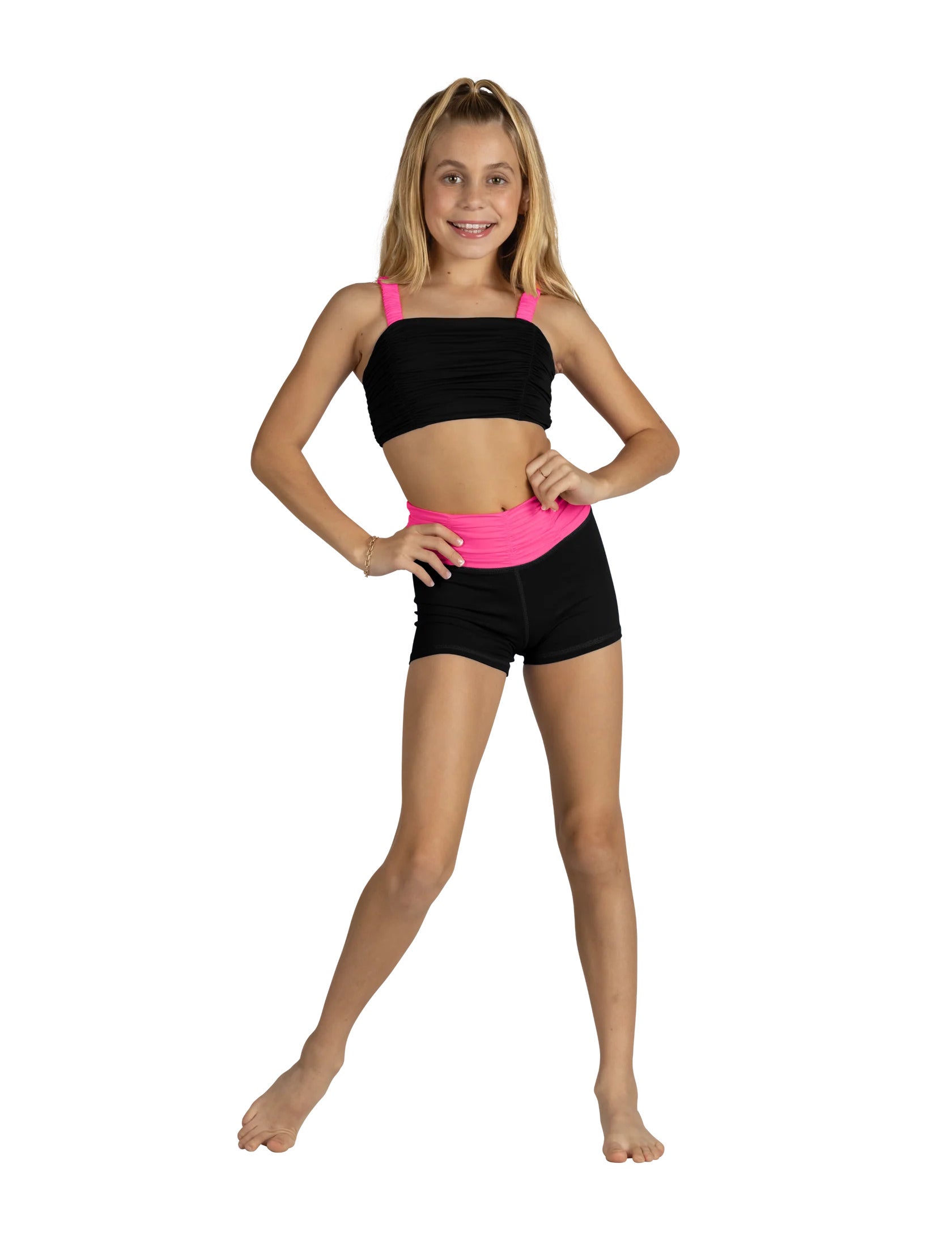 SASSY SCRUNCH TOP-CHILD